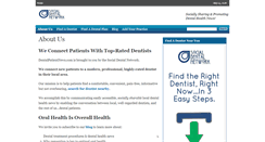 Desktop Screenshot of dentalpatientnews.com